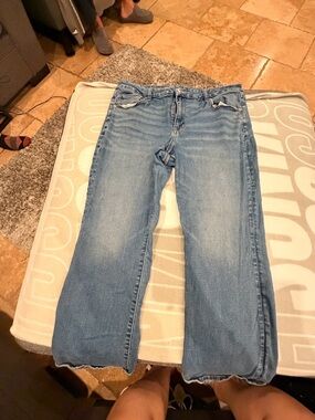 American Eagle Outfitters Light Wash Boot Cut Jeans